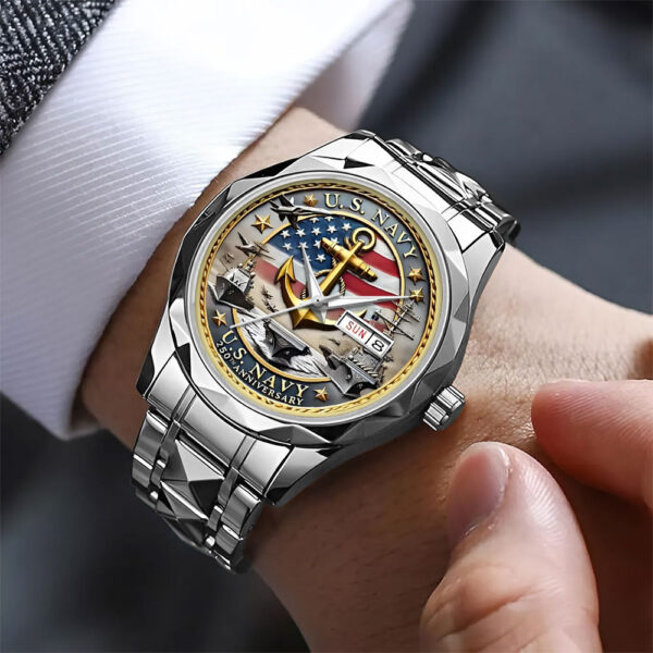 US Navy Alloy Luxury Quartz Watch - MAITM 12108
