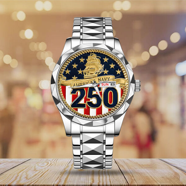 US Navy Alloy Luxury Quartz Watch - MAITM 12117