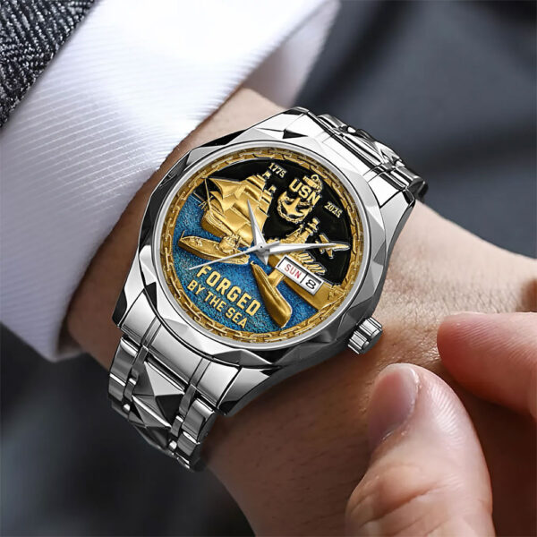 US Navy Alloy Luxury Quartz Watch - MAITM 12127
