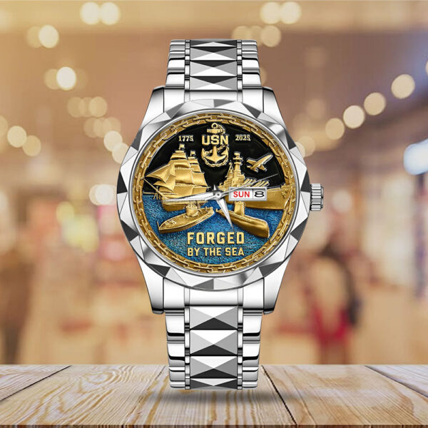 US Navy Alloy Luxury Quartz Watch - MAITM 12127