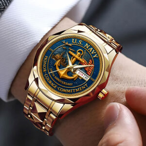 US Navy Alloy Luxury Quartz Watch - HOATT 11833