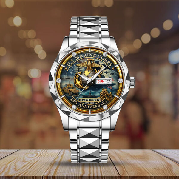 US Marine Corps Alloy Luxury Quartz Watch - TMTHU 147