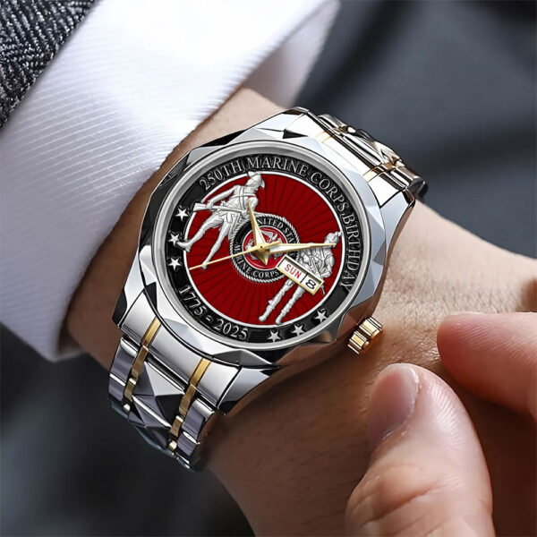 US Marine Corps Alloy Luxury Quartz Watch - TANTN 14627