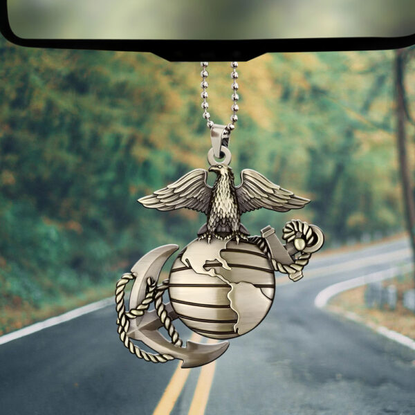 US Marine Corps Custom shape 2-sided Acrylic Car Ornament - MAITM 12112