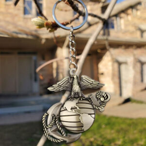 US Marine Corps Custom Shape 2-sided Keychain - MAITM 12113