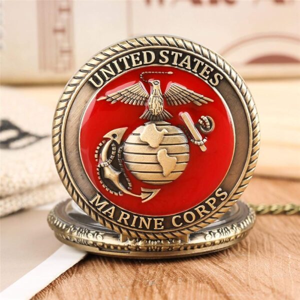 US Marine Corps Quartz Pocket Watch - MAITM DROP132
