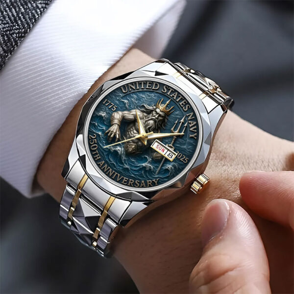 US Navy Alloy Luxury Quartz Watch - TANTN 14633
