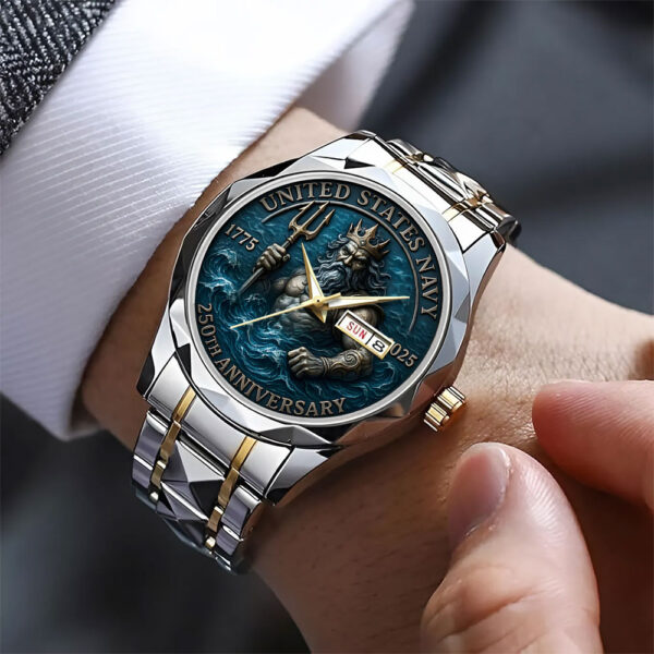 US Navy Alloy Luxury Quartz Watch - TANTN 14635