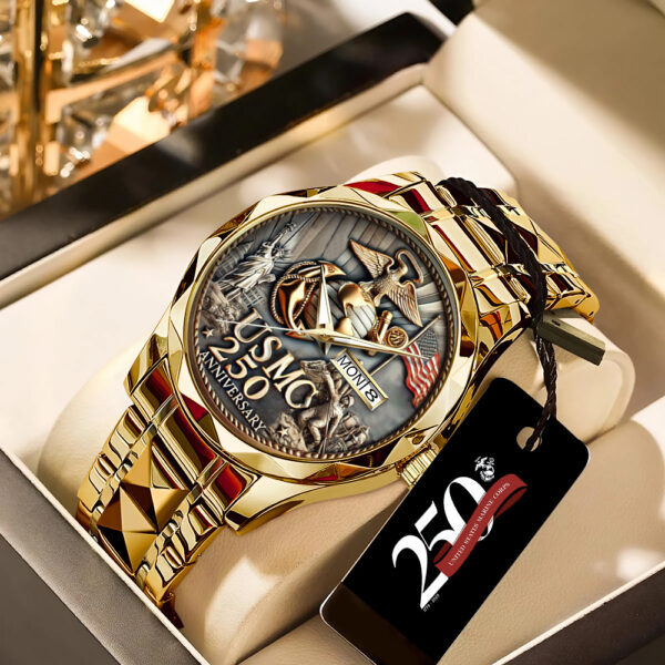 US Marine Corps Alloy Luxury Quartz Watch - TANTN 14220