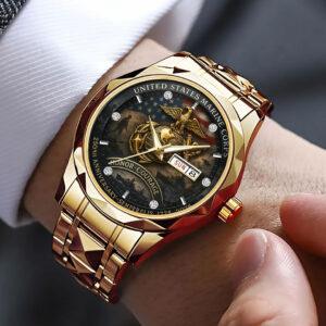 US Marine Corps Alloy Luxury Quartz Watch - TMTHU 053