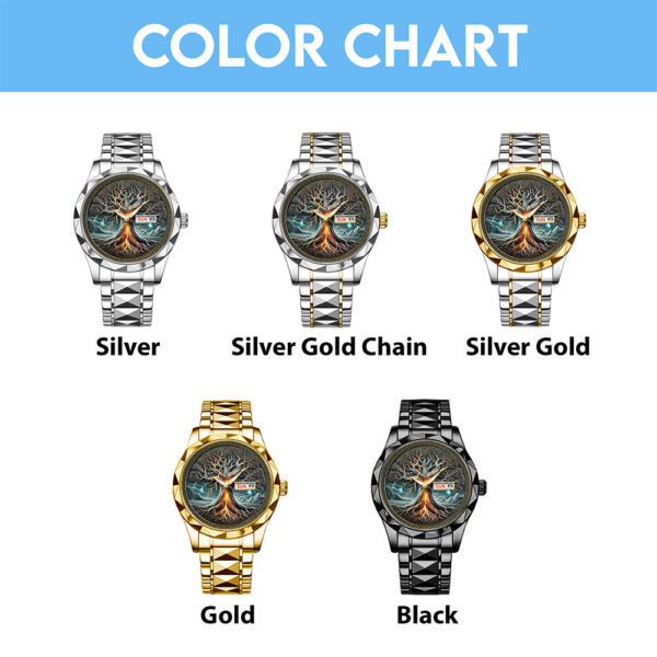 Viking Alloy Luxury Quartz Watch - TANTN 14908