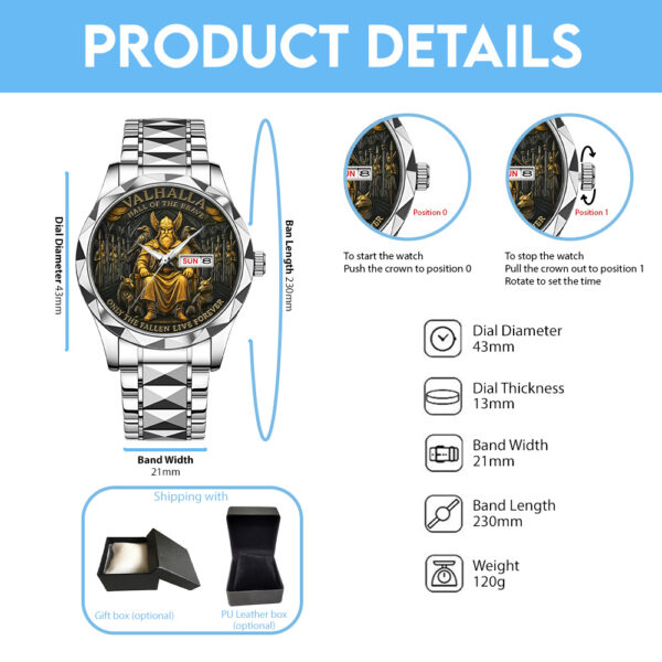 Viking Alloy Luxury Quartz Watch - TANTN 14905