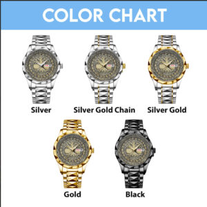 Viking Alloy Luxury Quartz Watch - TANTN 14907