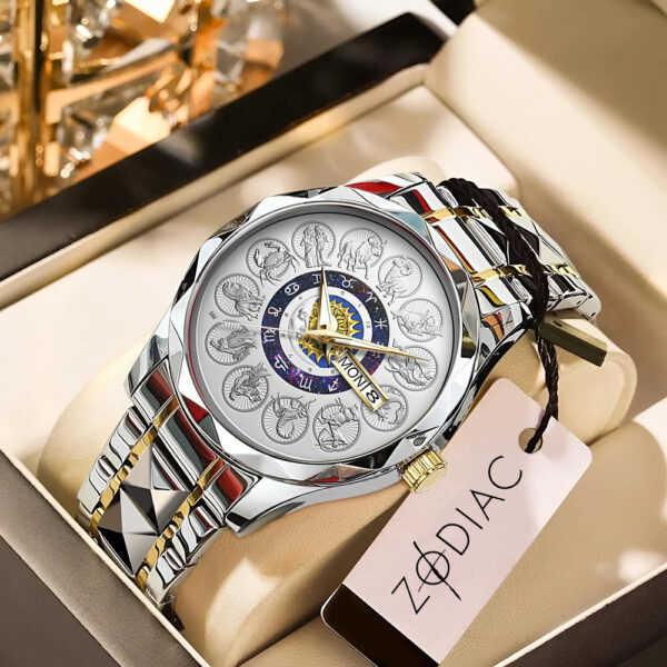 Zodiac Alloy Luxury Quartz Watch - TANTN 14570