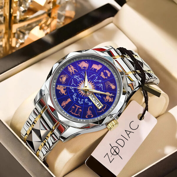 Zodiac Alloy Luxury Quartz Watch - TANTN 14571