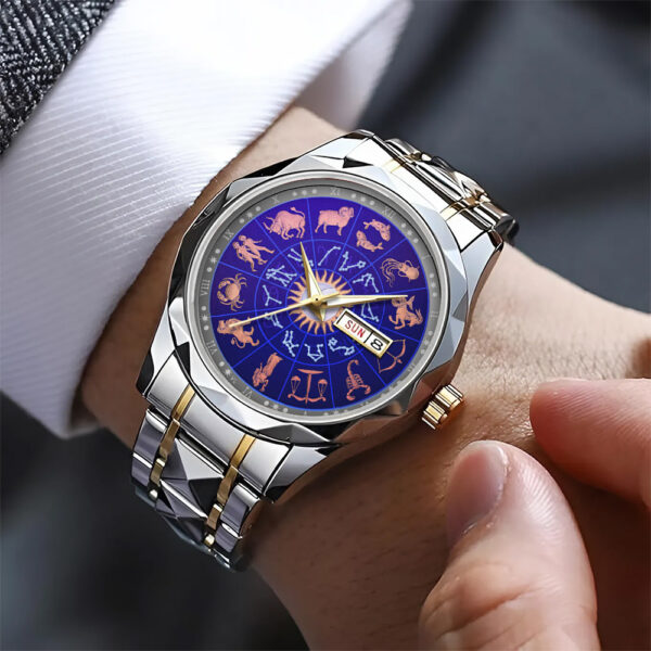 Zodiac Alloy Luxury Quartz Watch - TANTN 14571