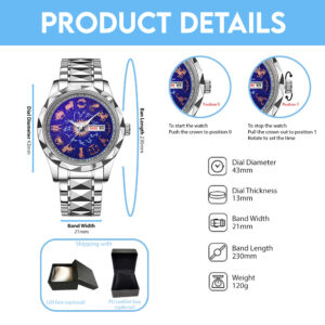 Zodiac Alloy Luxury Quartz Watch - TANTN 14571