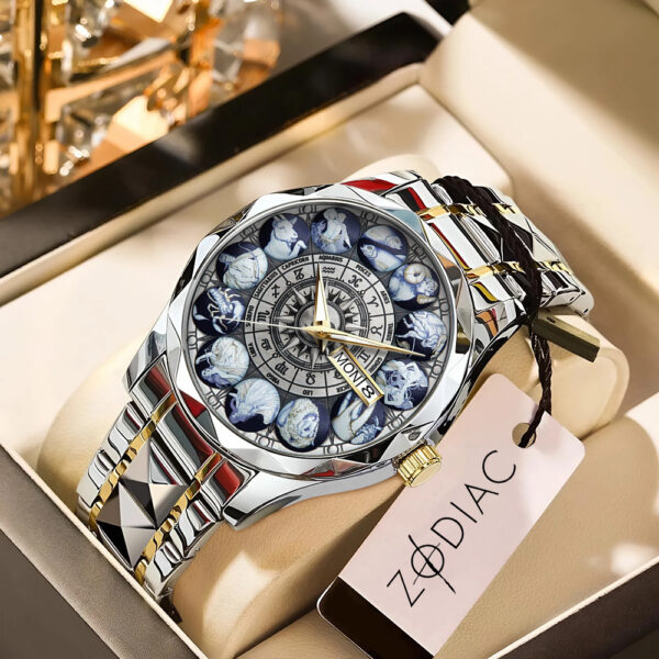 Zodiac Alloy Luxury Quartz Watch - TANTN 14573