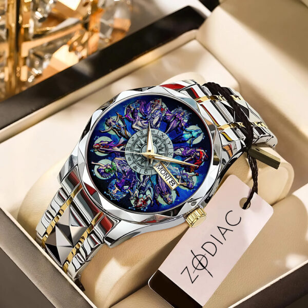 Zodiac Alloy Luxury Quartz Watch - TANTN 14575