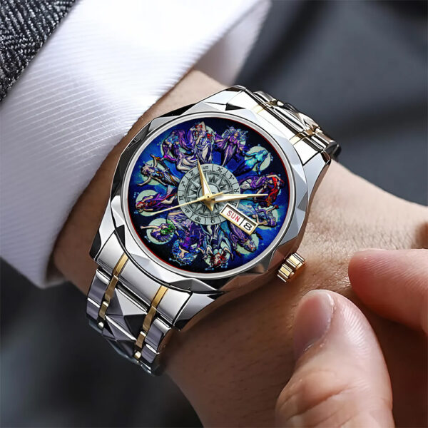 Zodiac Alloy Luxury Quartz Watch - TANTN 14575