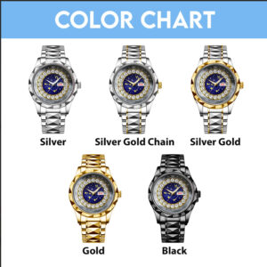Zodiac x Capricorn Alloy Luxury Quartz Watch - TANTN 14576