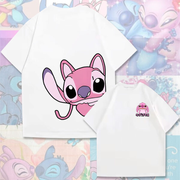 Lilo & Stitch 2D Heavy Cotton T-Shirt - MEDIA 129