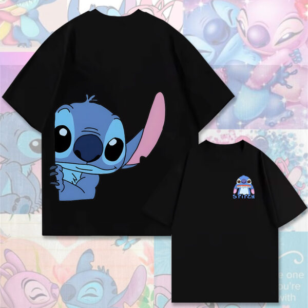 Lilo & Stitch 2D Heavy Cotton T-Shirt - MEDIA 130