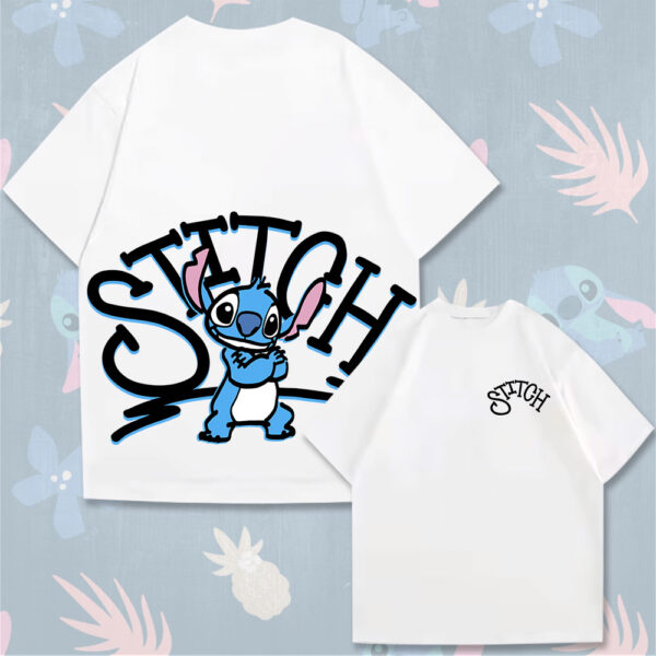 Lilo & Stitch 2D Heavy Cotton T-Shirt - MEDIA 131