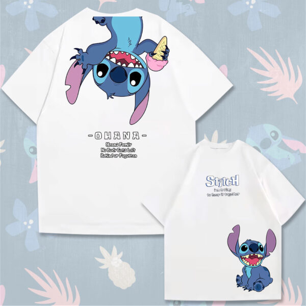 Lilo & Stitch 2D Heavy Cotton T-Shirt - MEDIA 132