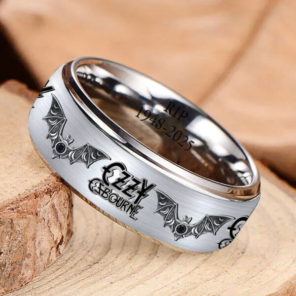 Ozzy Osbourne Custom Alloy Ring - MAITM 12483