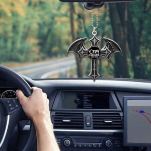 Ozzy Osbourne Custom shape 2-sided Acrylic Car Ornament - MAITM 12552