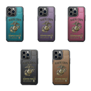 US Marine Corps Leather Wallet Phone Case - MAITM 12484