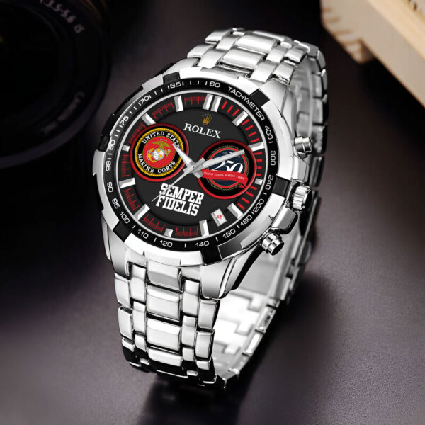 US Marine Corps Alloy Quartz Watch - MAITM 12412