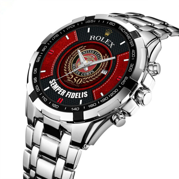 US Marine Corps Alloy Quartz Watch - MAITM 12437