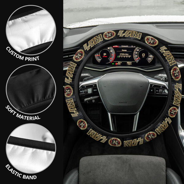 Kiss Band Steering Wheel Cover - MAITM 12448
