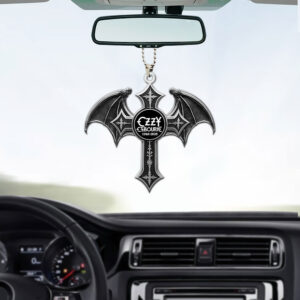 Ozzy Osbourne Custom shape 2-sided Acrylic Car Ornament - MAITM 12552