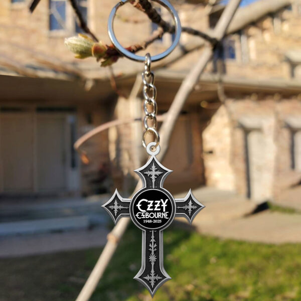 Ozzy Osbourne Custom Shape 2-sided Keychain - MAITM 12482
