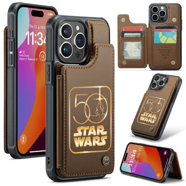 Star Wars Leather Wallet Phone Case - MAITM 12492