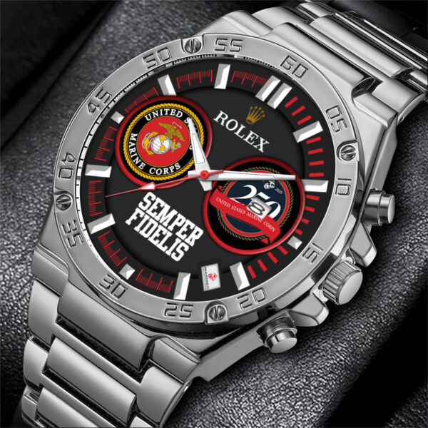 US Marine Corps Gentleman Stainless Steel Watch - MAITM 12460