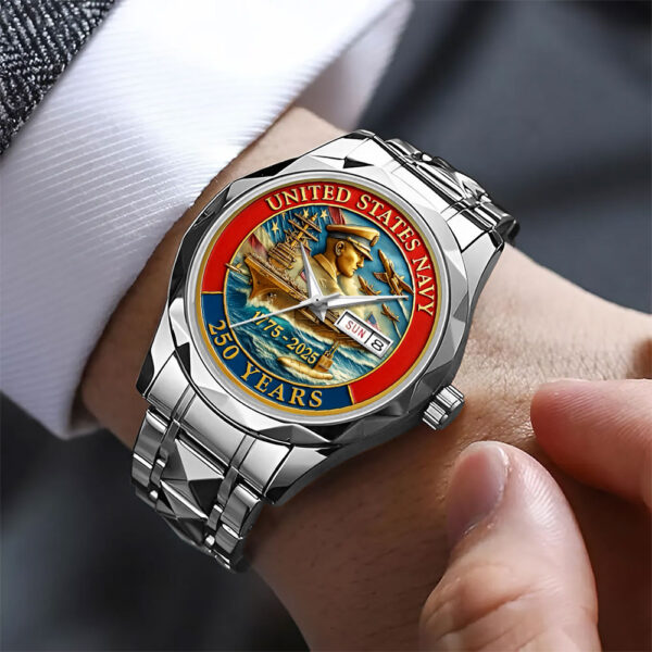 US Navy Alloy Luxury Quartz Watch - MAITM 12550