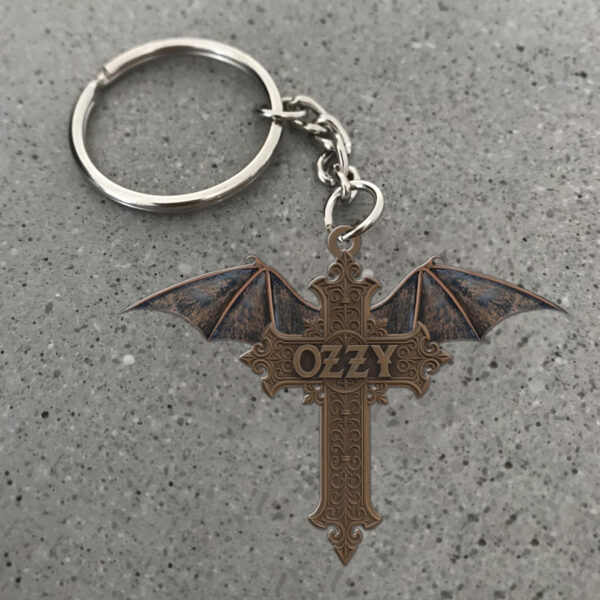 Ozzy Osbourne Custom Shape 2-sided Keychain - MAITM 12440