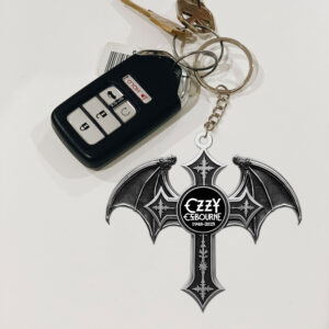 Ozzy Osbourne Custom Shape 2-sided Keychain - MAITM 12553