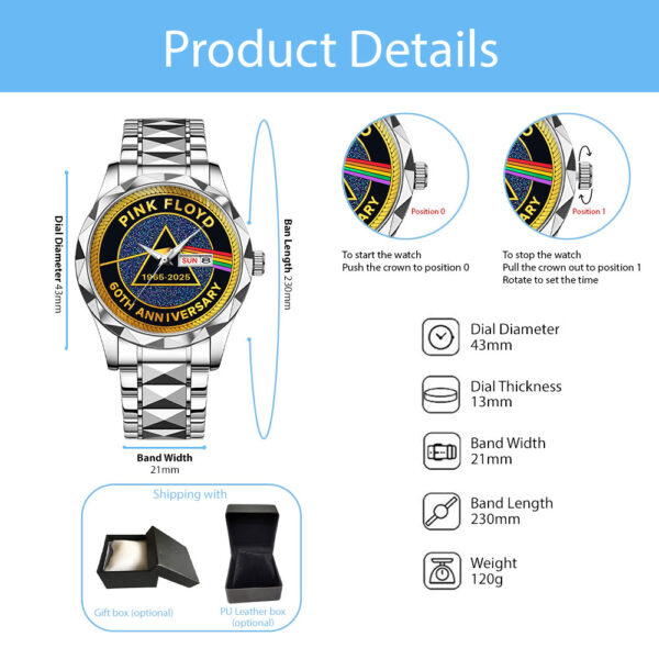 Pink Floyd Alloy Luxury Quartz Watch - MAITM 12549