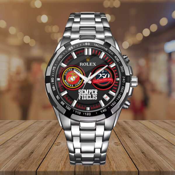 US Marine Corps Alloy Quartz Watch - MAITM 12412