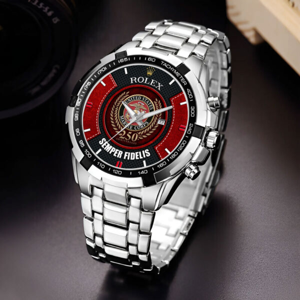 US Marine Corps Alloy Quartz Watch - MAITM 12437