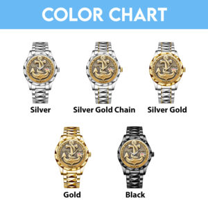 Anchored in Christ Alloy Luxury Quartz Watch - MAITM 12489