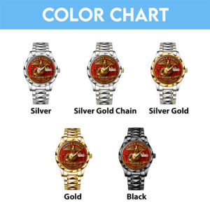 US Marine Corps Alloy Luxury Quartz Watch - MAITM 12532