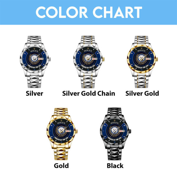 US Navy Alloy Luxury Quartz Watch - MAITM 12494