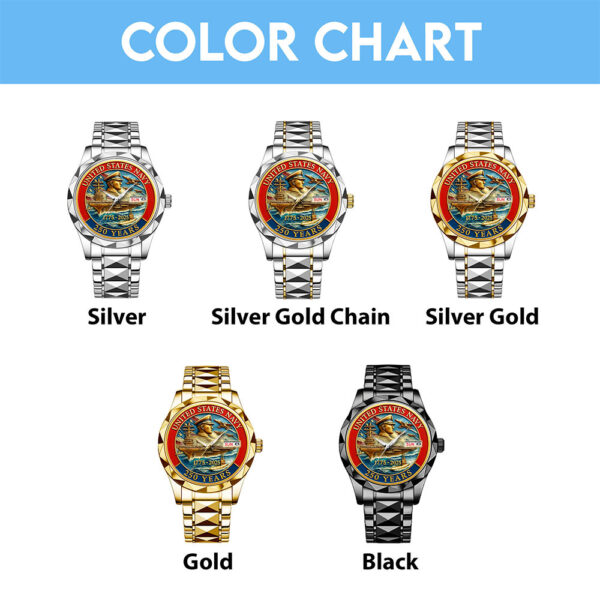 US Navy Alloy Luxury Quartz Watch - MAITM 12550