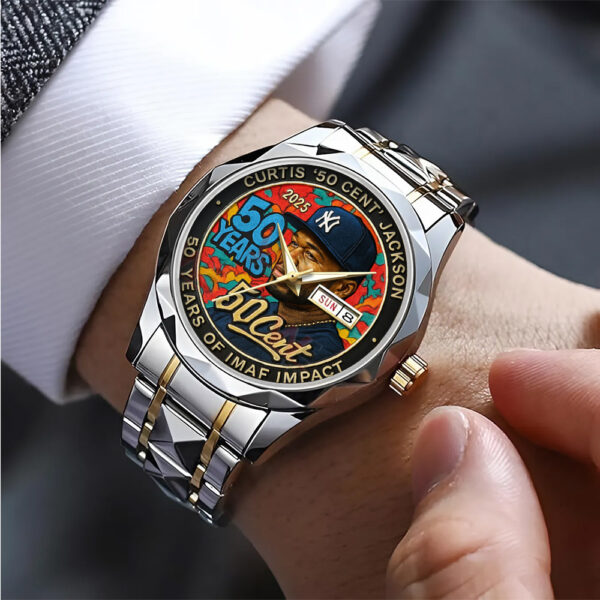 50 Cent Alloy Luxury Quartz Watch - TANTN 14938